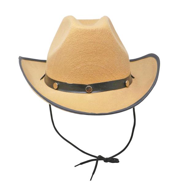 Cowboyhat Lysebrun