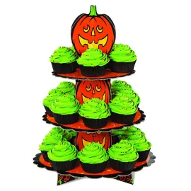 Muffinopsats Halloween Græskar
