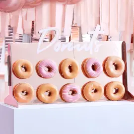 Donut V&aelig;g Rosaguld