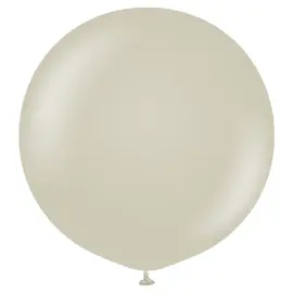 Gr&aring; Giant Latexballoner Stone 2-pak