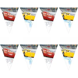 Disney Biler Flagguirlande