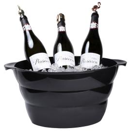 Sort Isspand 12 Liter