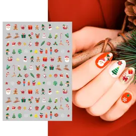 Juleklisterm&aelig;rker til Negle