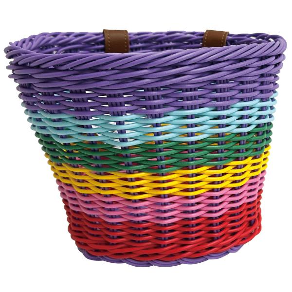 Regnbue Cykelkurv til Børn 6 x 19 x 15 cm