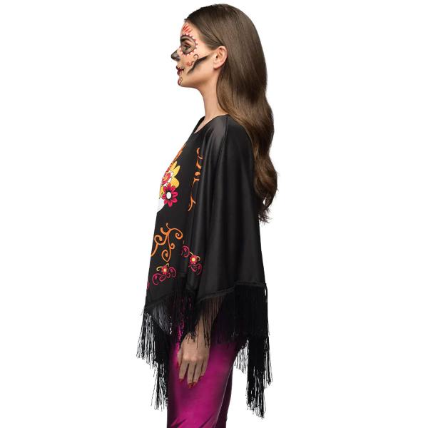 Poncho med Hætte Catrina