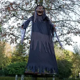 Gigantisk H&aelig;ngende Zombieheks Prop 350 cm