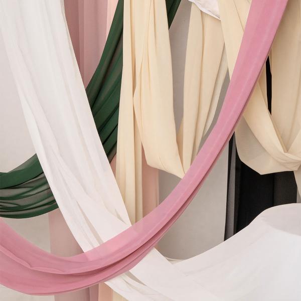 Chiffon Bordløber Sort