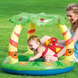 Oppustelig Babypool med Soltag