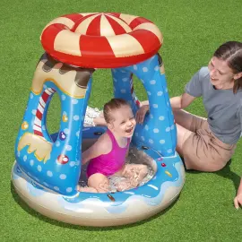 Oppustelig Babypool med Soltag Candy