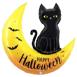 Glædelig Halloween Ballon Måne