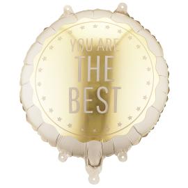 Rund Folieballon You Are The Best 35 cm