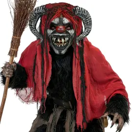 Krampusmaske med Kappe