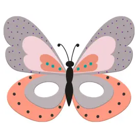 Sommerfuglmaske