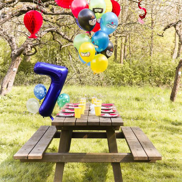 Talballon Kejserblå 86 cm