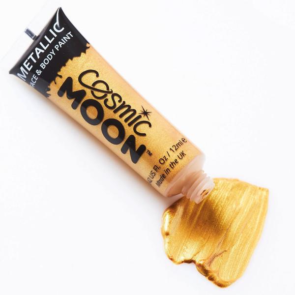 Cosmic Moon Metallic Krops- & Ansigtsfarve Guld