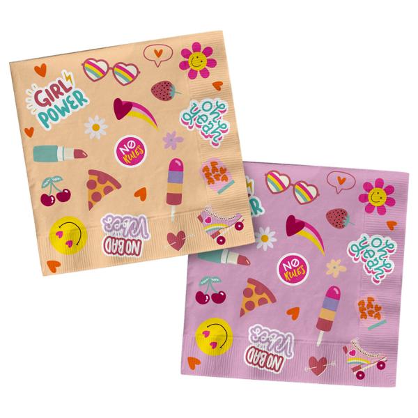 Servietter Boho Girlz 20-pak