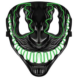 LED Maske Gr&oslash;n