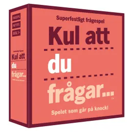 Kul Att Du Frågar Frågespel Spil