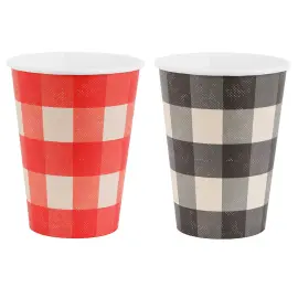 Ternede Papkrus Sort og R&oslash;d 6-pak