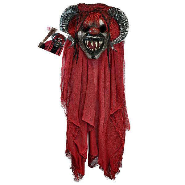 Krampusmaske med Kappe