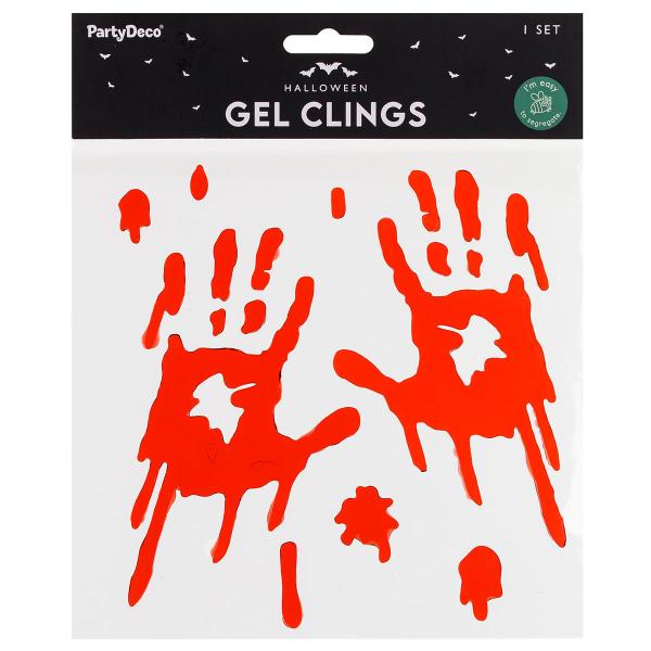 Vinduesklistermærker Blodige Hænder