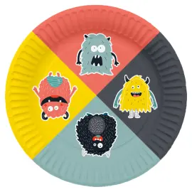 Paptallerkener Monster Bash