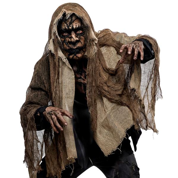 Monstermaske med Kappe