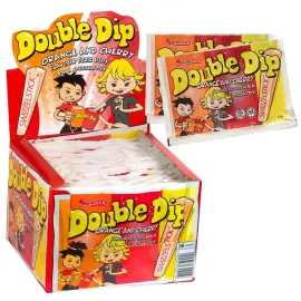 Double Dip Appelsin og Kirsebær Slik