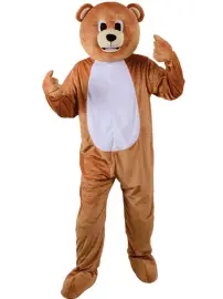 Bamse Kostume Maskot