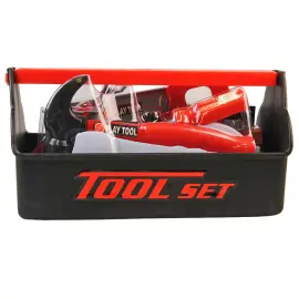 Legetøjsværktøj i Kasse