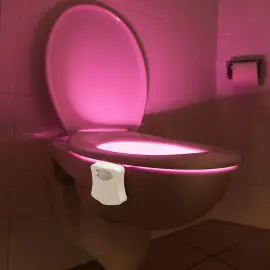 Toilet LED-lys med Bevægelsessensor