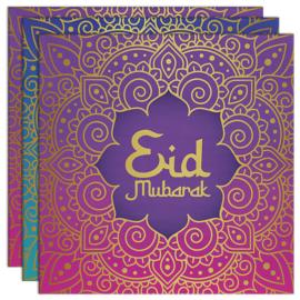 Eid Mubarak Servietter 20-pak