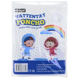 Regnponcho Børn