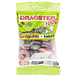 Dragster 1000 Jordbær Lakrids