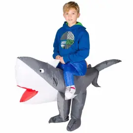 Oppustelig Hajkostume Børn