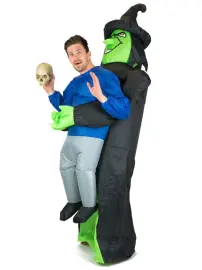 Oppustelig Heksekostume