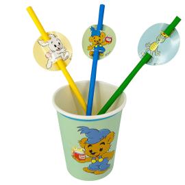 Papsugerør Bamse 12-pak