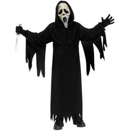 &AElig;ldet Ghostface Kostume til B&oslash;rn