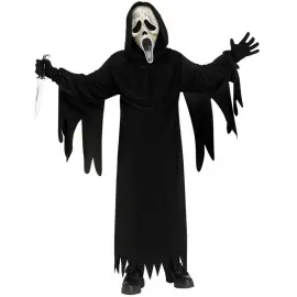 &AElig;ldet Ghostface Kostume til B&oslash;rn