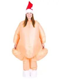 Oppustelig Kalkunkostume