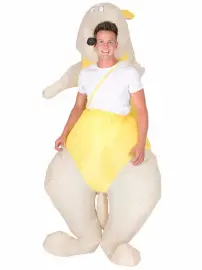 Oppustelig Kængurukostume