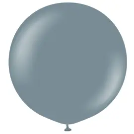 Latexballoner Retro Denimbl&aring; 90 cm 2-pak