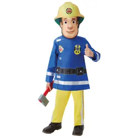 Brandmand Sam Kostume Børn 2-3 år