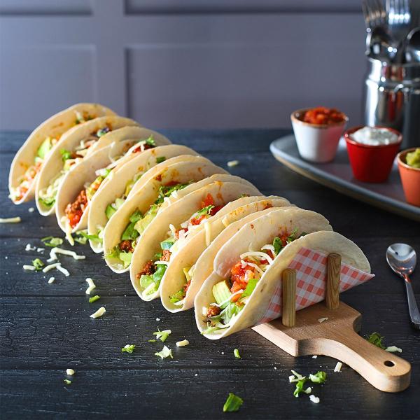 Træ Taco Holder