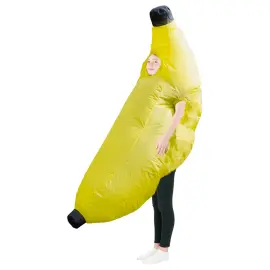 Oppustelig Banan Børnekostume
