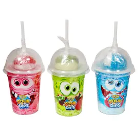 Sour Lolly Dips & Powder Slik 50 g