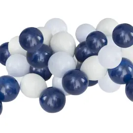 Miniballoner Bl&aring;/Gr&aring;