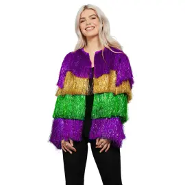 Festivaljakke Glitter Mardi Gras Fever Collection