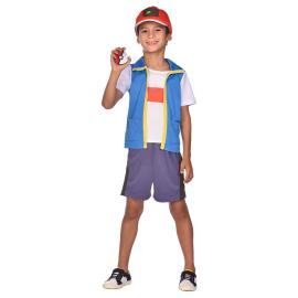 Pokemon Ash Børnekostume