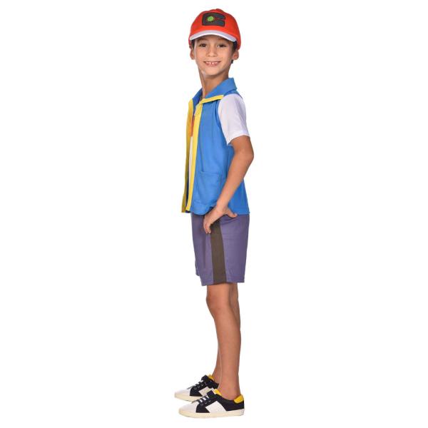 Pokemon Ash Børnekostume